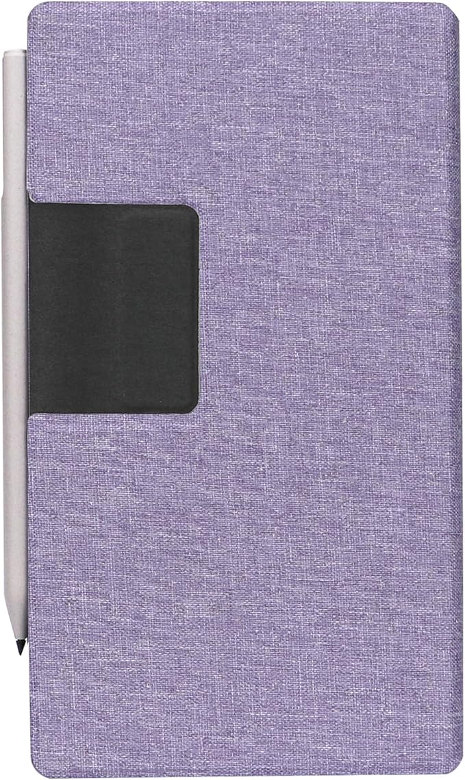 ZhaoCo Fabric Magnetic Case for Remarkable Paper Pro Move (7.3 Paper Tablet) Slim Lightweight Book Folio Protective Cover - Purple
