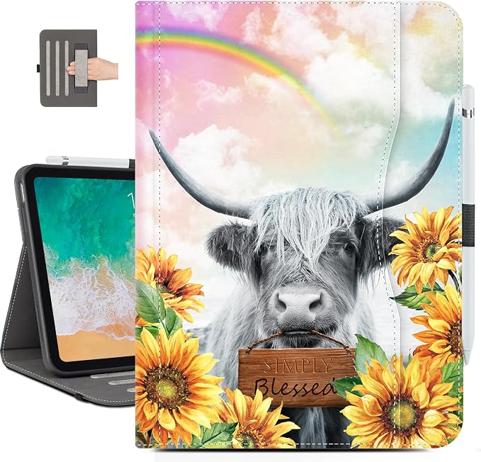 Rainbow Sunflower Buffalo Bison