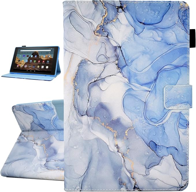 Blue White Marble