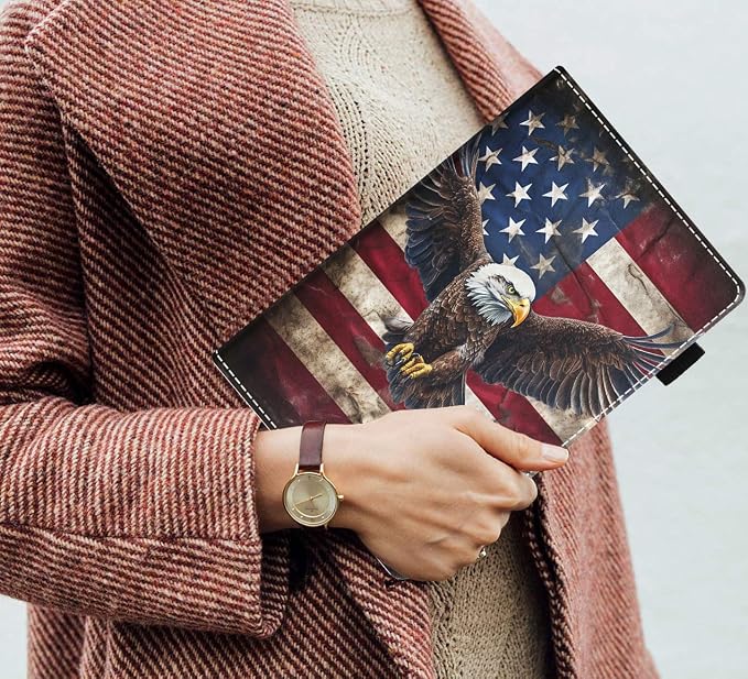 American Flag Bald Eagle