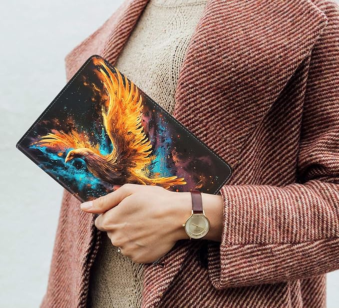 Watercolor Art Fire Phoenix