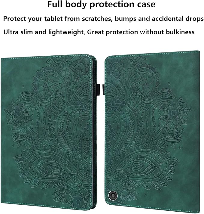 02# Green Peacock Flower