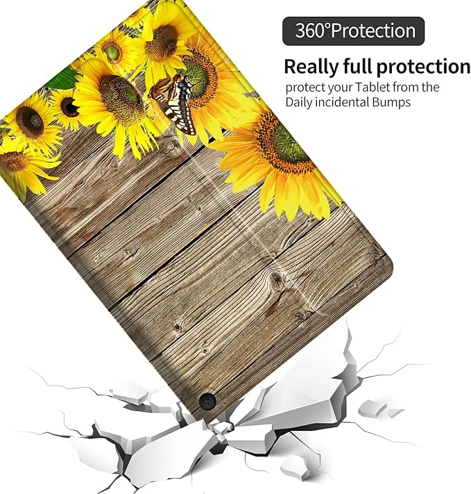 Sunflower in Wooden