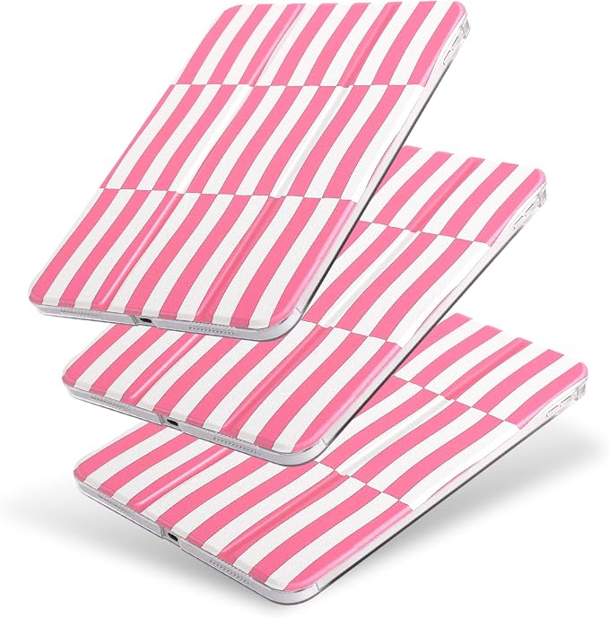 Pink irregular stripes