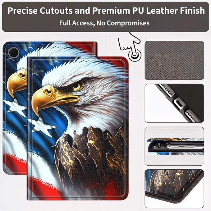 Bald Eagle USA Flag