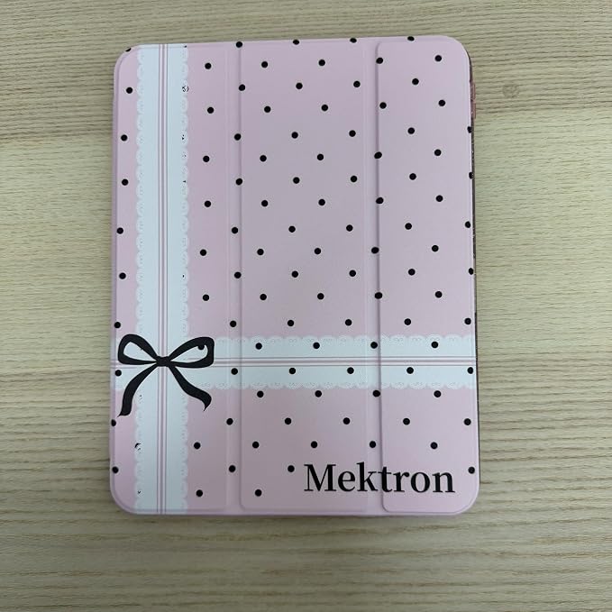 Bow Polka Dot-Pink