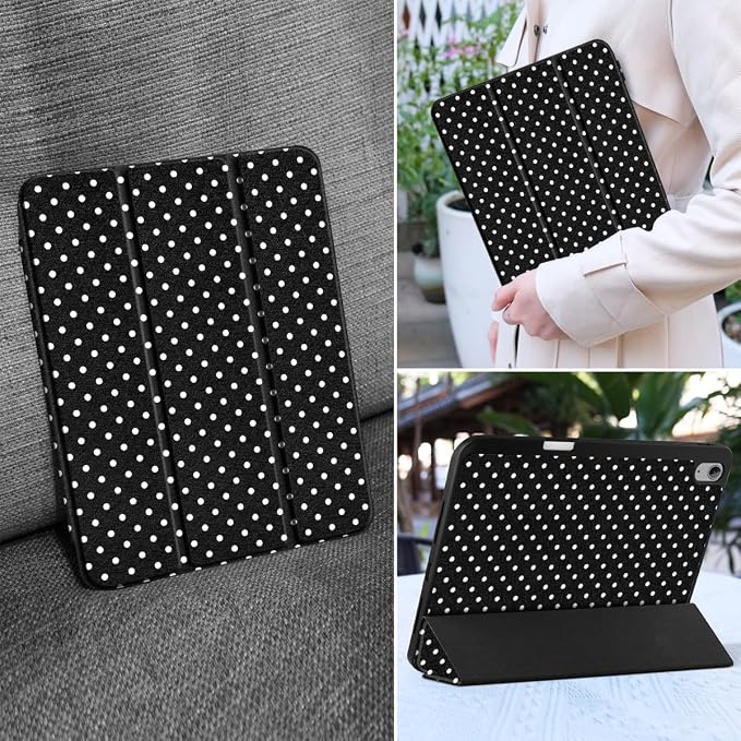 White Polka Dot