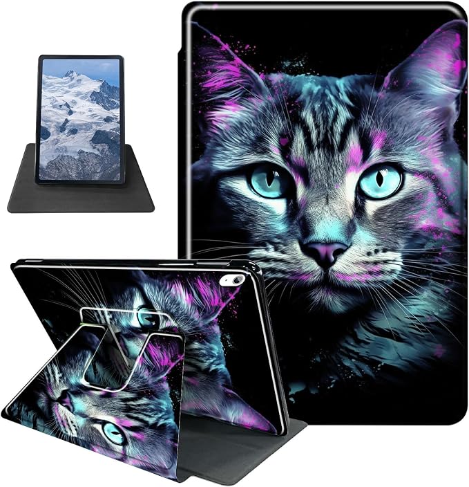 Cat Purple Glow