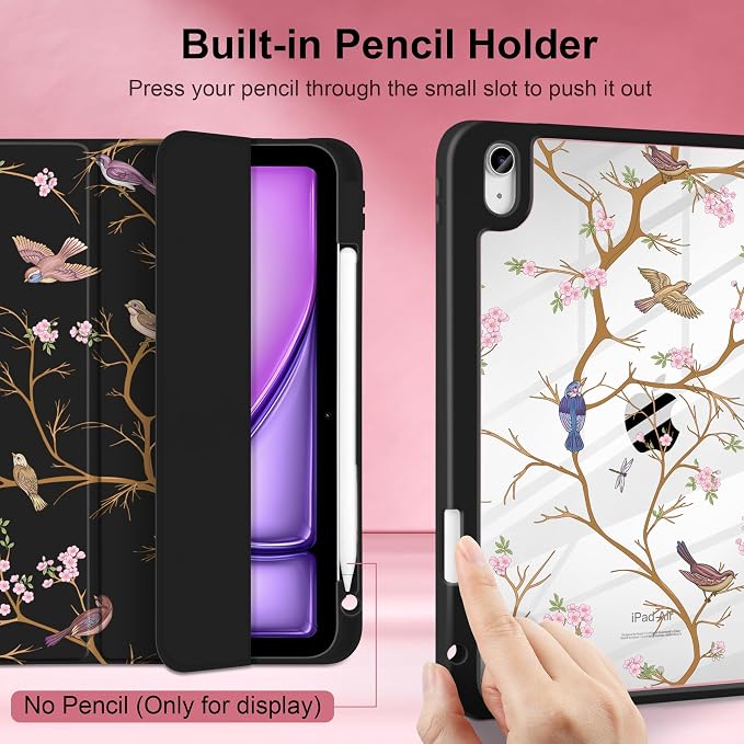 Cherry Blossom & Sparrow