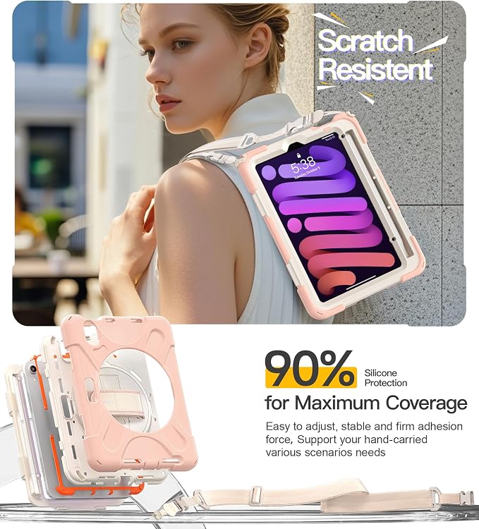 Pink(Velcro Hand Strap)