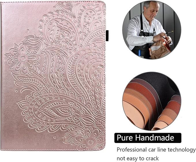 08# Rosegold Peacock Flower