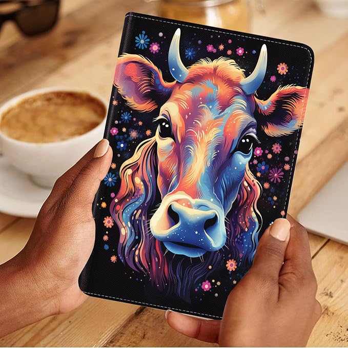 Watercolor Art Cow