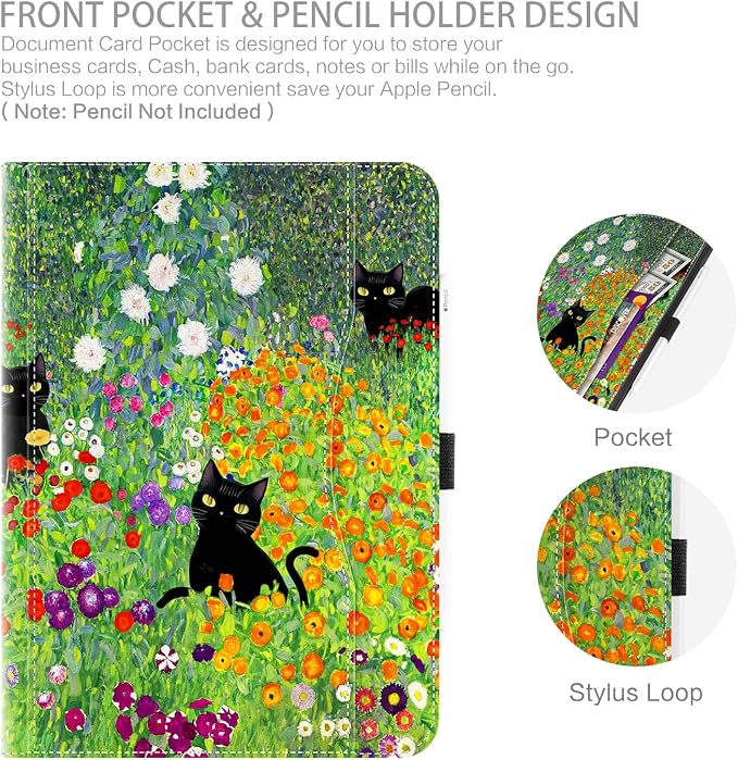 Flower Garden Cat