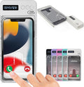 Phone Lock Box - Timed Lock Box Cell Phone Locker Safe Lockbox Bad Habit Smartphone Jail with Timer Reduce Kids Adults Screen Time Improve Productivity Family Time Container - White