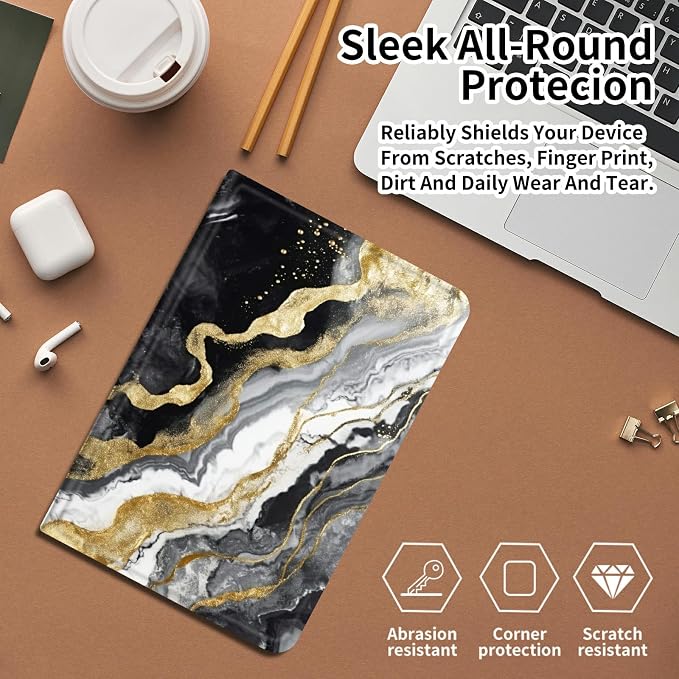 Black Gold Marble