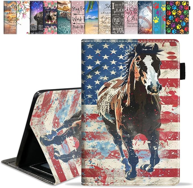 American Flag Horse