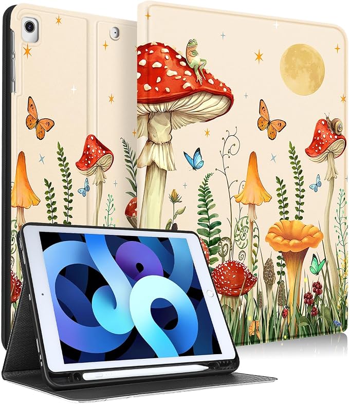 3-for iPad ipad 9/8/7th-Mushroom Moon
