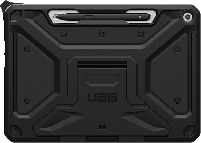 URBAN ARMOR GEAR UAG Designed for Microsoft Surface Pro 1st Edition 12 Case - Rugged Protective Cover with Multi-Angle Built-in Kickstand &amp Pen Holder Military Grade Drop Proof Metropolis SE Bla