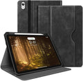 H HOLIMET Case for iPad Air 11 inch 2025 M3 iPad Air 4th/5th/6th Generation 10.9 Inch with Pencil Holder Pocket Typing Angle Auto Sleep/Wake Muti-Stand Vegan Leather