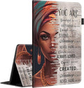 Case for Amazon Fire Max 11 Tablet (13th Generation 2023 Release) Multi-Angle Smart Stand Cover Auto Sleep/Wake for Fire 11 Max TabletAfrican American Black Girl Quotes