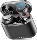 TOZO T6 Wireless Earbuds Bluetooth 5.3 Ear Buds Stereo Sound in Ear Headphones 50 Hours Playtime Wireless Charging Case APP Customizable EQs IPX8 Waterproof Earphones