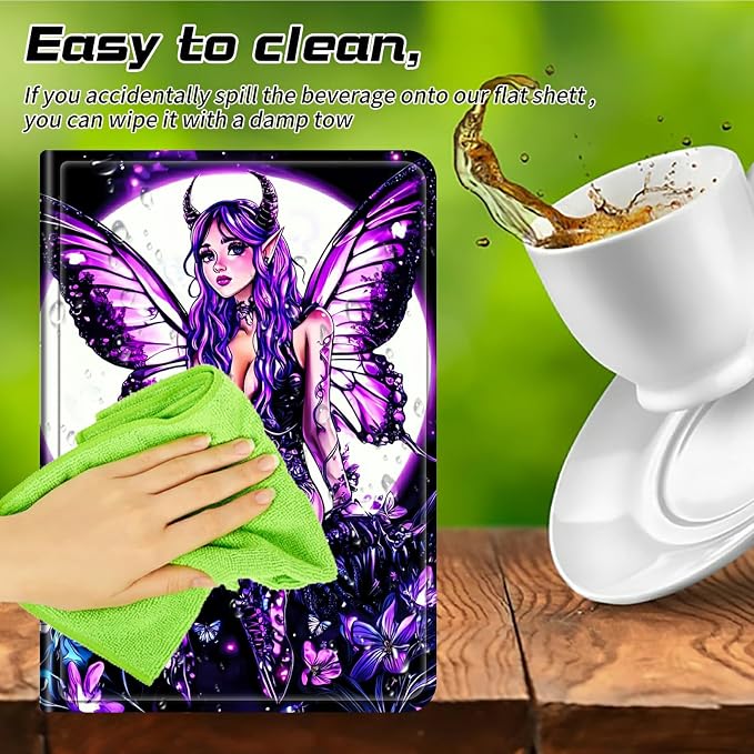 Purple Butterfly Girl