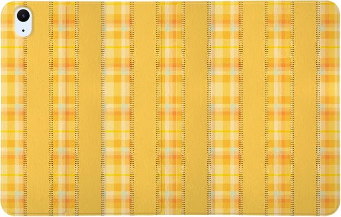 Orange Yellow Plaids Stripes