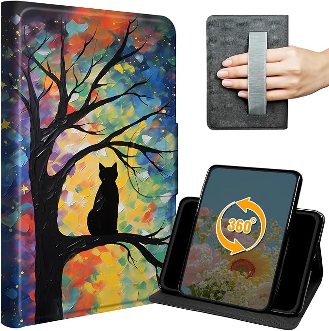 Art Black Cat Tree