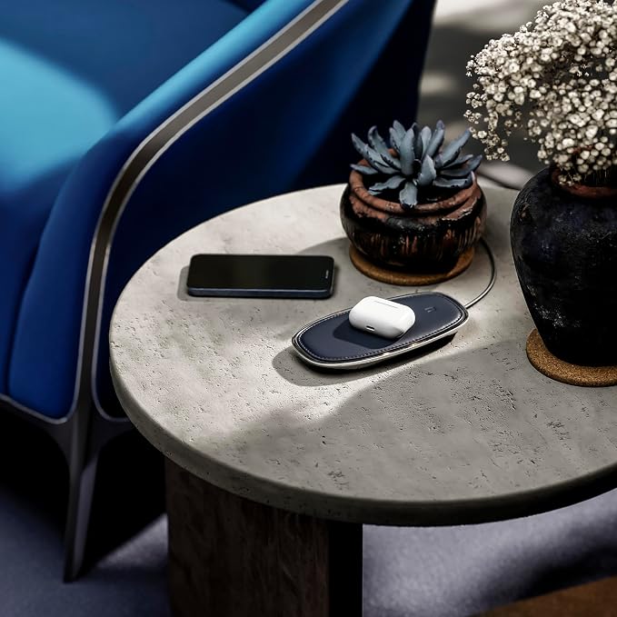 Blue Lunar Midnight Chrome Plated Brass