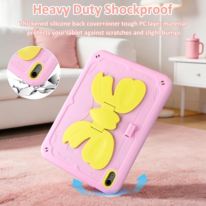 Pink Yellow- Butterfly