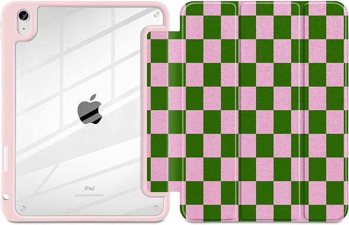Green & Pink Checkerboard