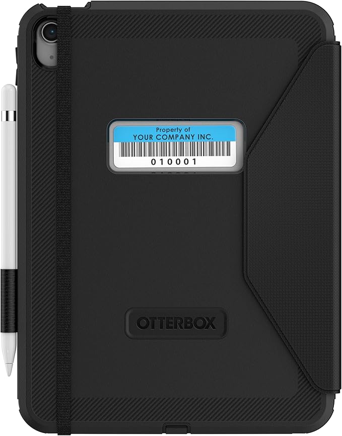 OtterBox Defender for Business Folio Accessory (Folio ONLY) for iPad (A16) &amp iPad 10th Gen - Black (Non-Retail Packaging)
