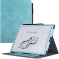BOZHUORUI Protective Folio Case for iFLYTEK AINOTE 2 10.65-inch Paper TabletMulti-Angle Adjustable StandPremium PU Leather Sleeve Cover with Auto Sleep/Wake &amp Hand Strap (Mint Green)