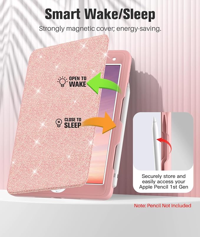 glitter light pink