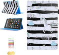 Fire HD 10 Case (9th Generation 2019 and 7th Gen 2017) with Pencil Holder [Multiple Angle Viewing] Stand Smart PU Leather Cover [Auto Sleep/Wake] for Amazon Kindle Fire 10.1 White Horse