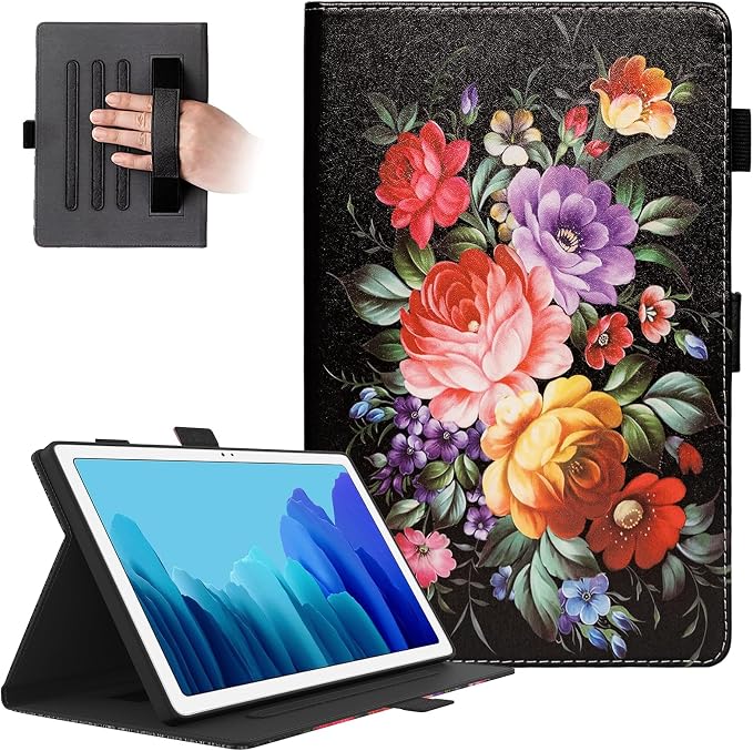 03 Black Flowers