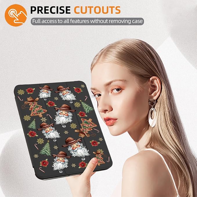 Cute Christmas Tree Santa