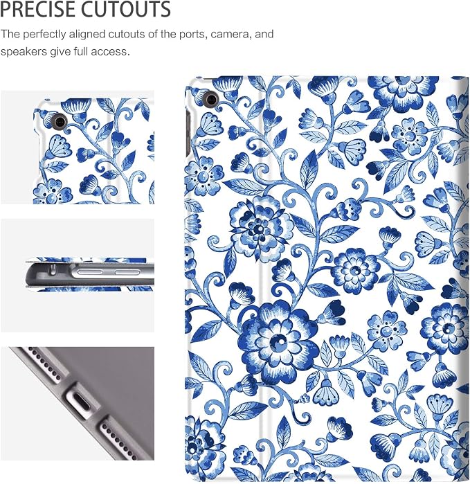 Blue Porcelain Floral