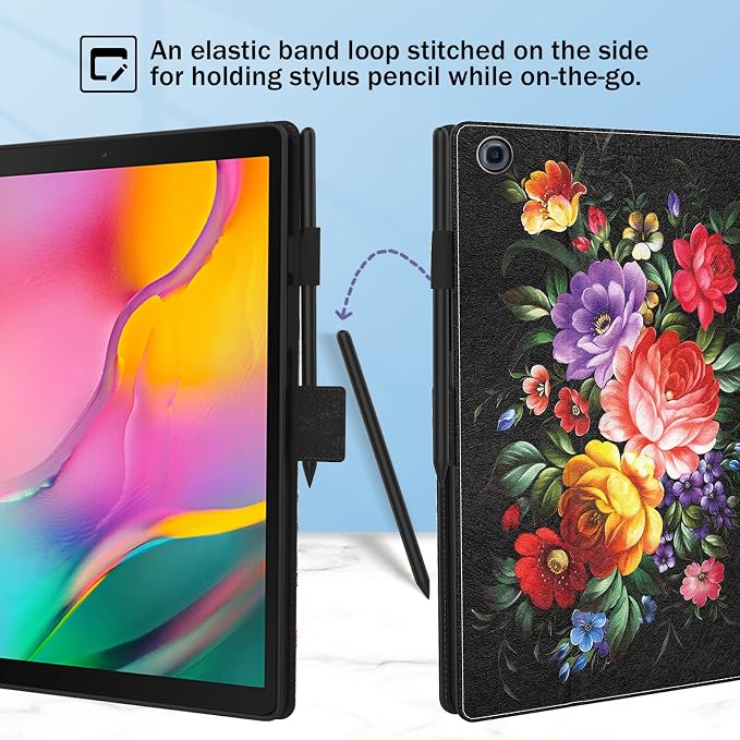 04 Flowers Black