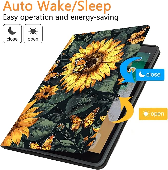 Sunflowers and Butterflies