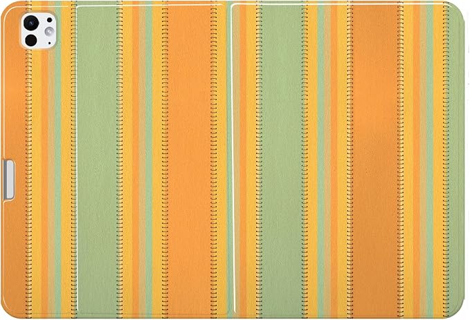 Orange Green Stripes