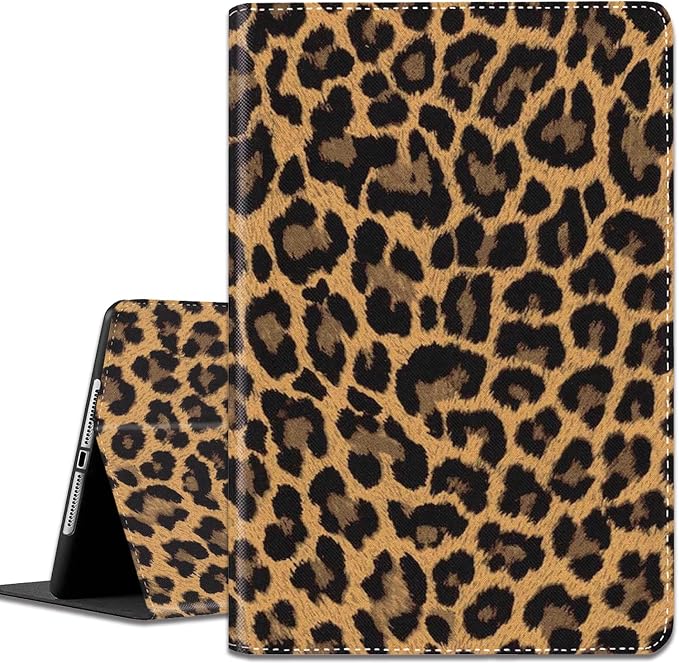 Brown and Black Leopard Print