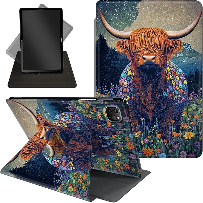 Beautiful Highland Cow Flowers