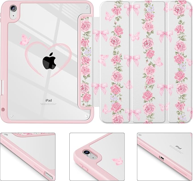 Bow & rose flower