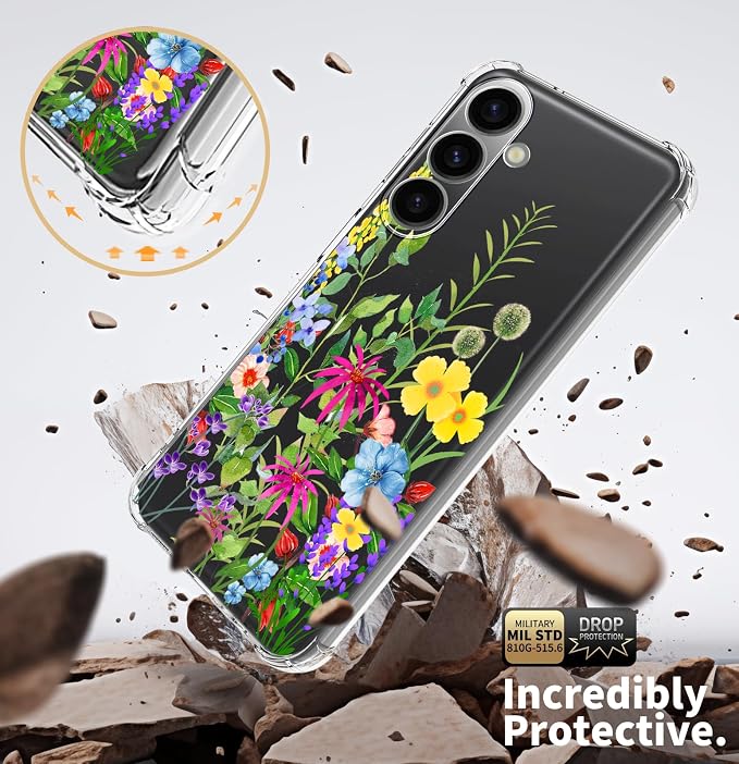 Blooming Flowers with Holder （Galaxy A57）