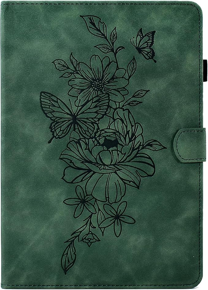 02# Green Butterfly Flower