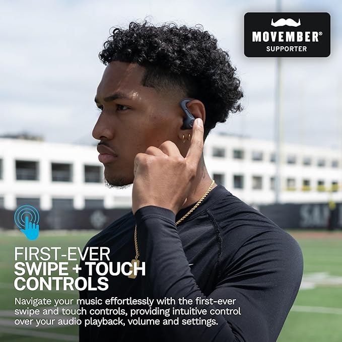 JLab JBuds Sport ANC 4 True Wireless Bluetooth Earbuds + Charging Case Graphite Swipe + Touch Controls Hybrid Active Noise Cancelation Multipoint Connect Customized Settings App