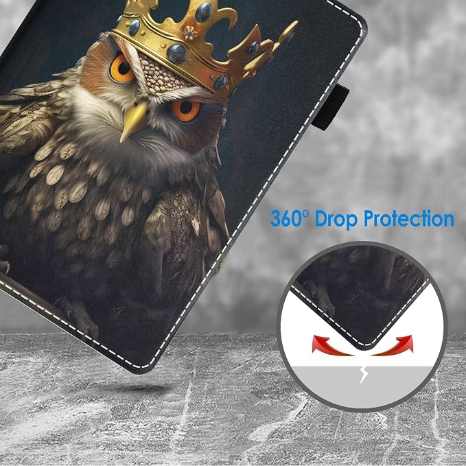 Owl Wearing Crown