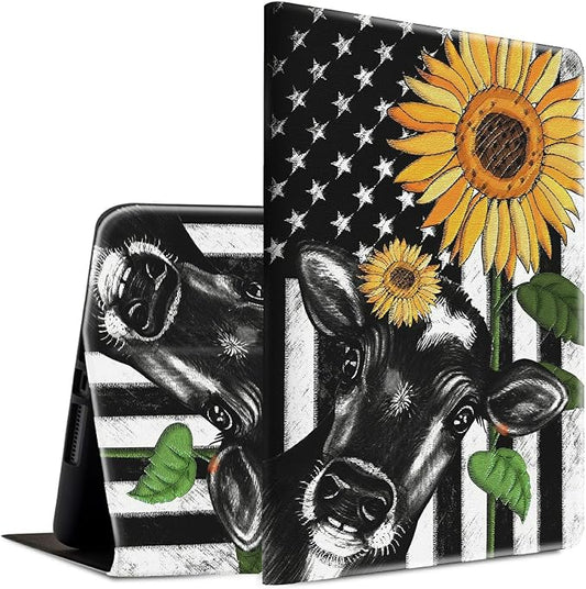 American Flag Sunflower/Cow