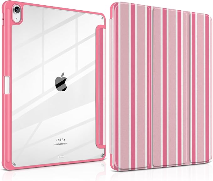 Light Pink & White Stripes